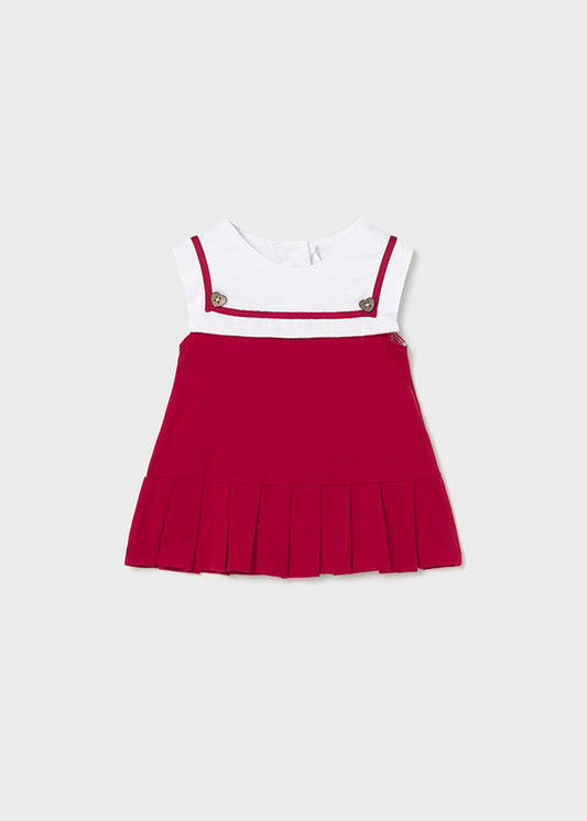 Vestido marinero rojo