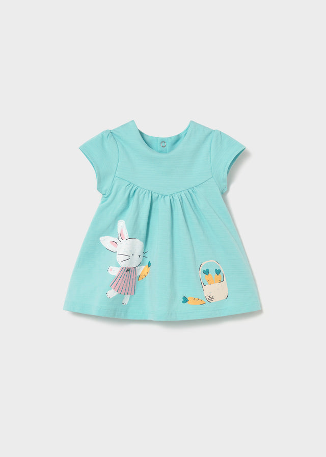 Vestido punto conejo