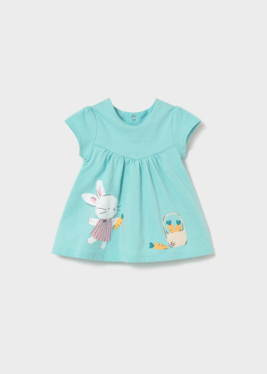 Vestido punto conejo