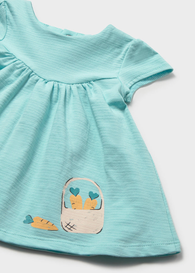 Vestido punto conejo