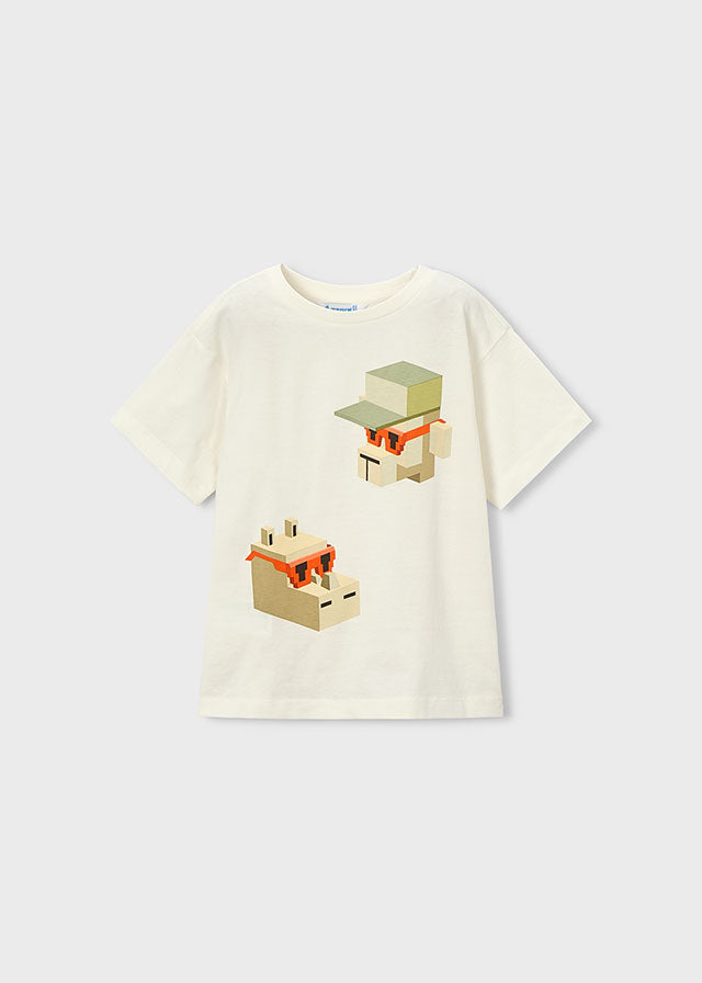 Camiseta niño minecraft