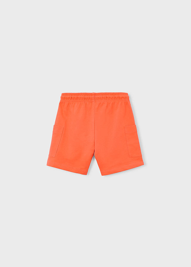 Bermuda bolsillo naranja