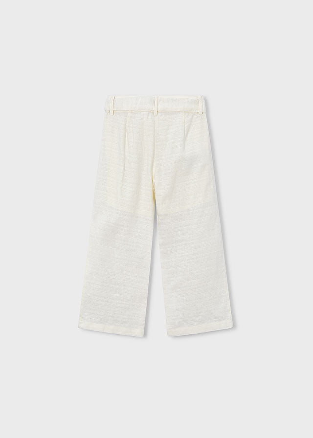 Pantalón lino largo