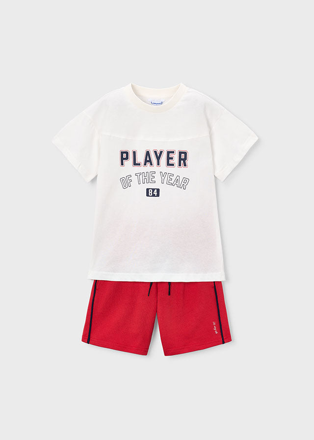 Conjunto pantalón y camiseta player