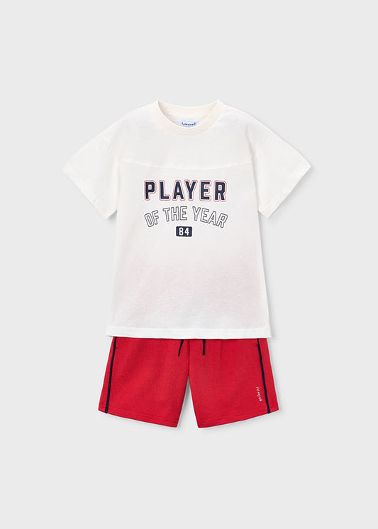 Conjunto pantalón y camiseta player