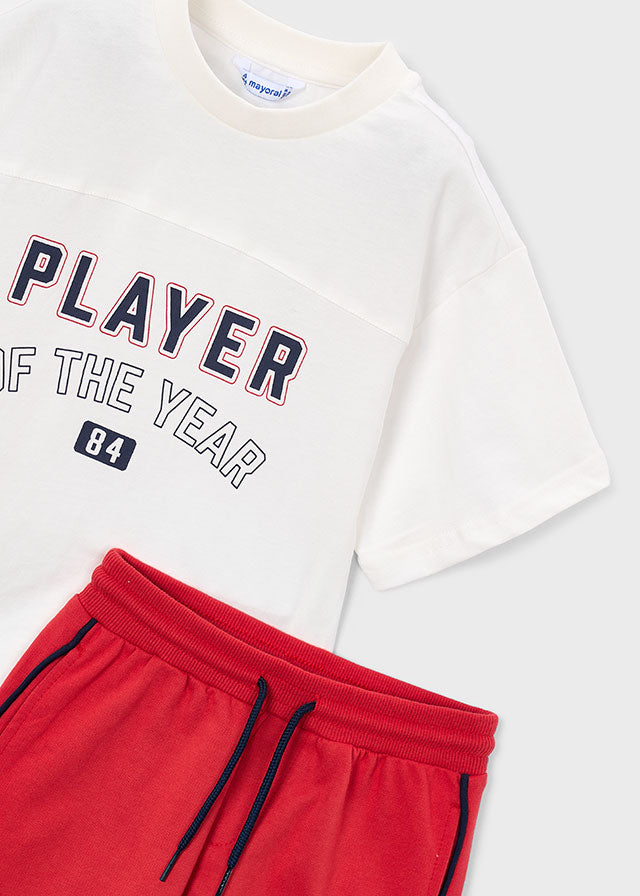 Conjunto pantalón y camiseta player