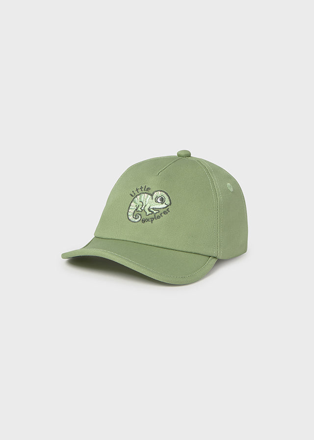 Gorra bordada camaleón