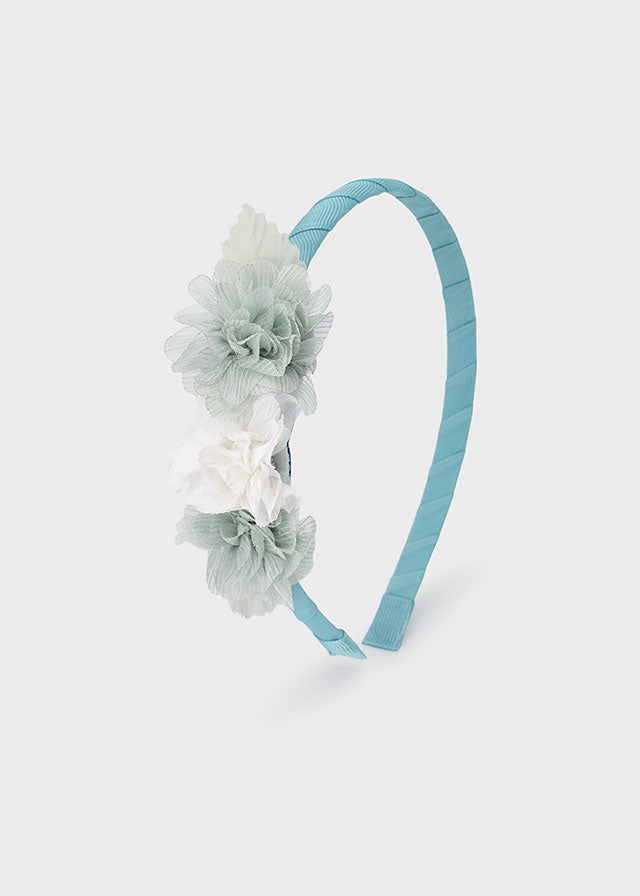 Diadema flores niña