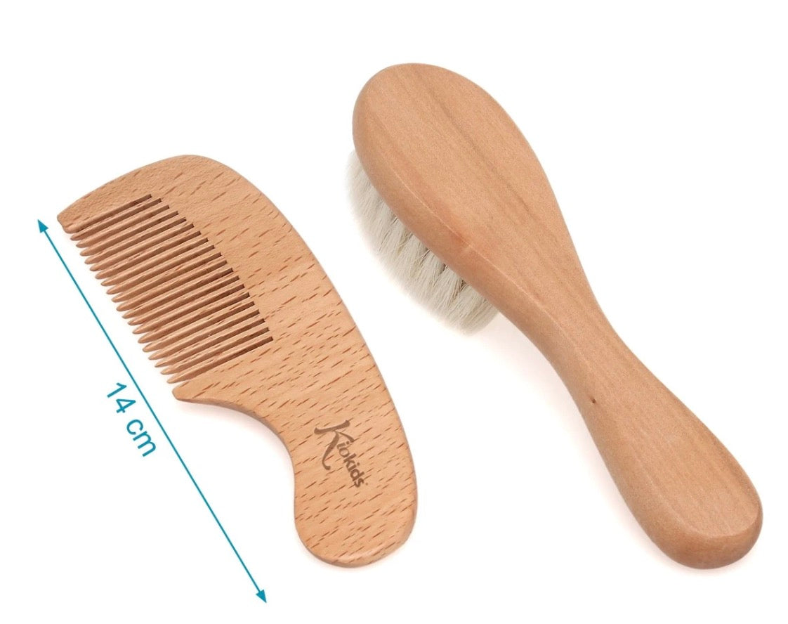 Set de peines de madera