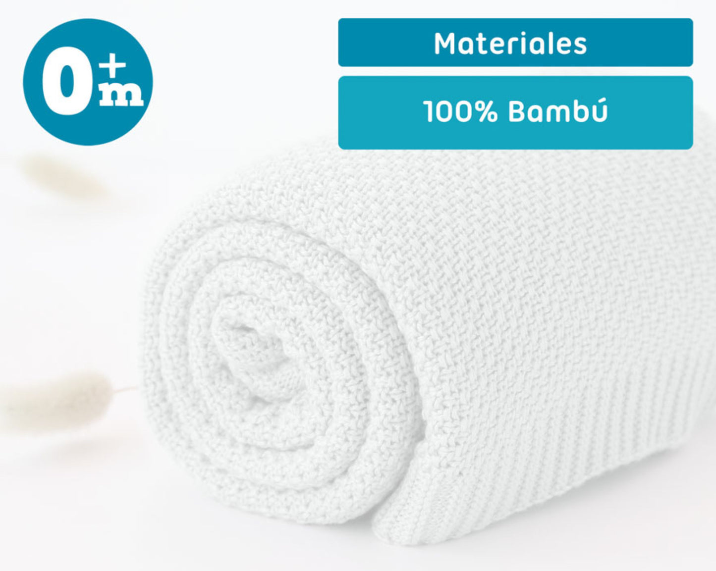 Toquilla bambú gris