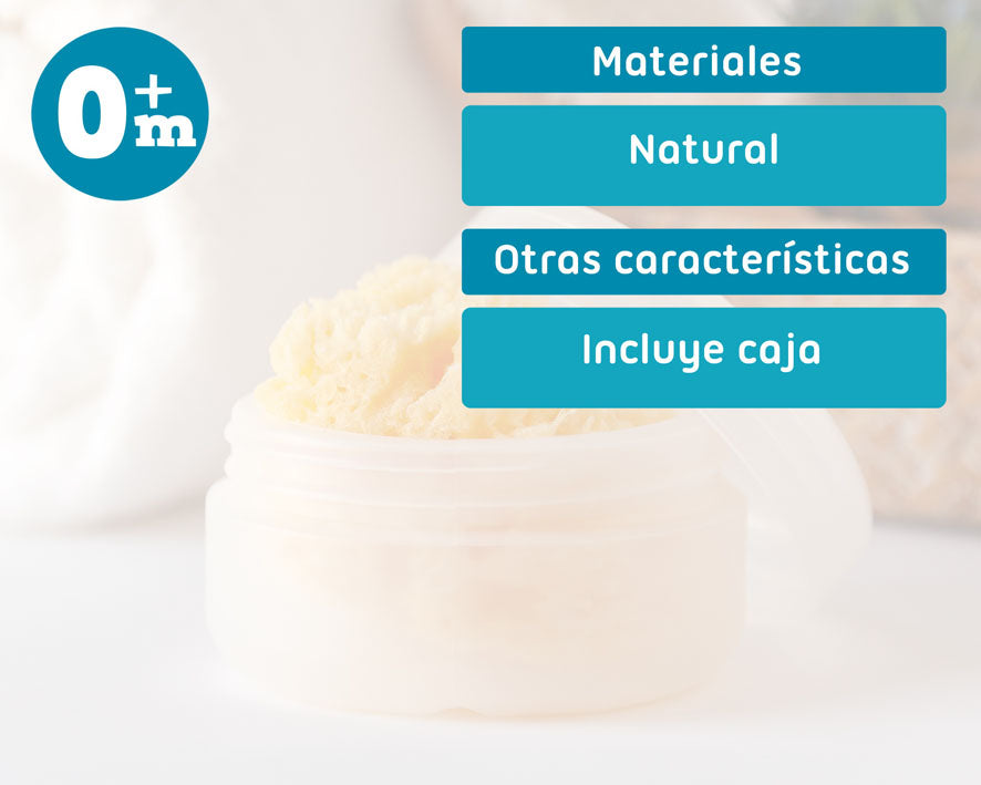 Esponja natural caja